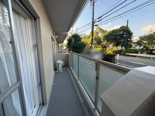 北東側バルコニー