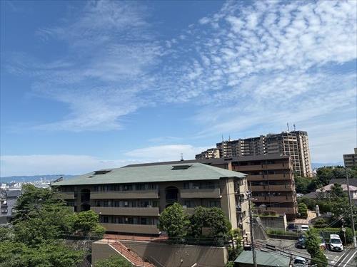 南側バルコニーからの眺望
