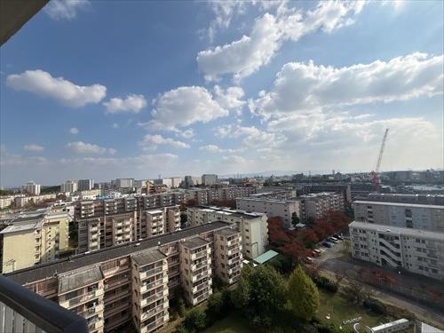南東向きバルコニーからの眺望