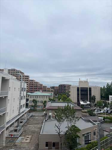 北東向きルーフバルコニーからの眺望