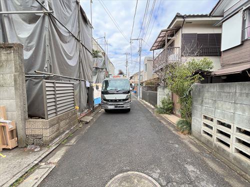 前面道路（物件：左手）