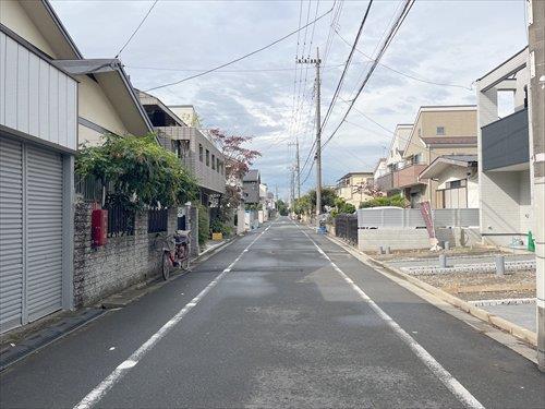 前面道路（物件：右手）