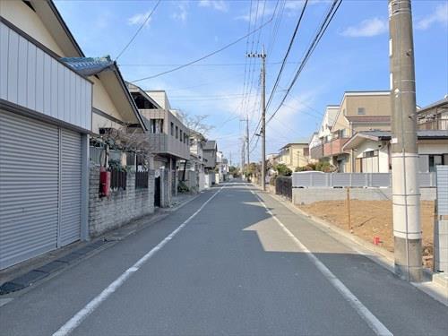 前面道路（物件：右手）