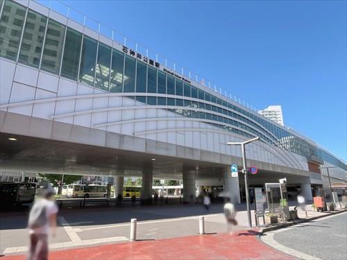 西武池袋線「石神井公園駅」1160ｍ