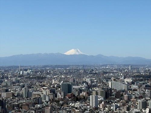 西側バルコニーからの眺望