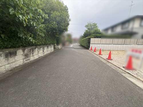 前面道路（2026年6月撮影）