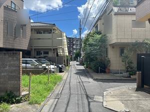 前面道路