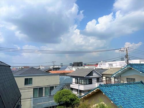 2階バルコニからの眺望