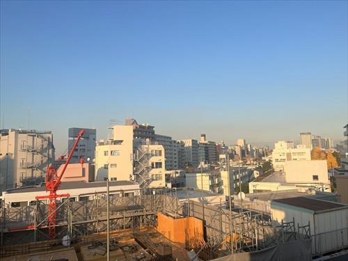 ルーフバルコニーからの眺望