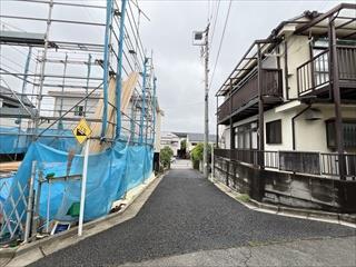 前面道路(2026年7月撮影)