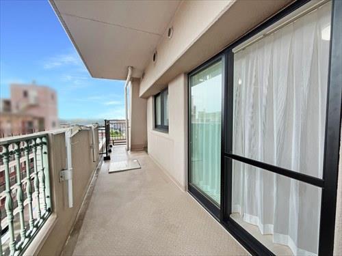 南西側バルコニー