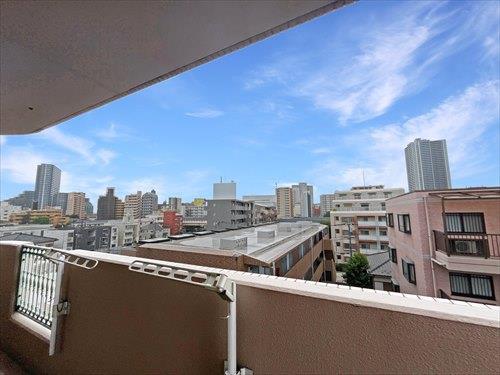 南西側バルコニーからの眺望