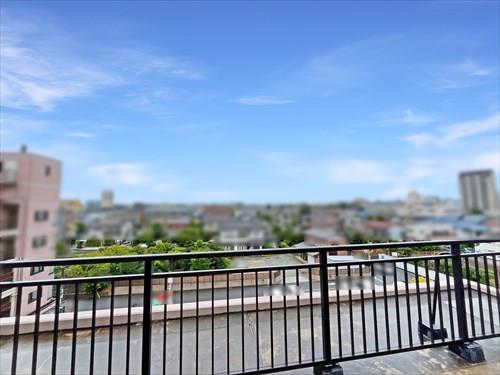 ルーフバルコニーからの眺望