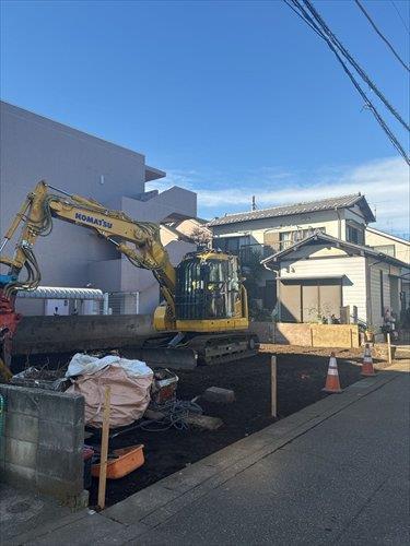 現地；手前１号棟（2025年11月撮影）