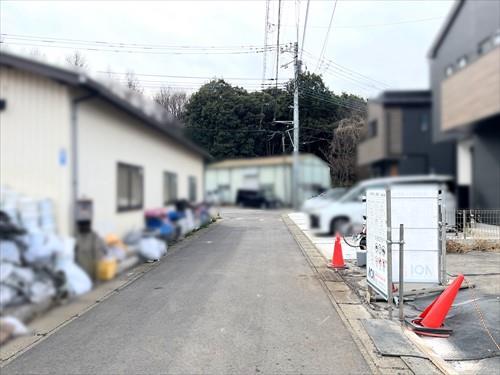 前面道路（2026年2月撮影）