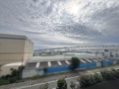 南東側バルコニーからの眺望