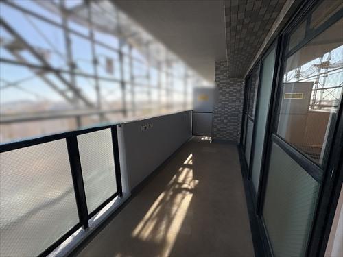 南東側バルコニー