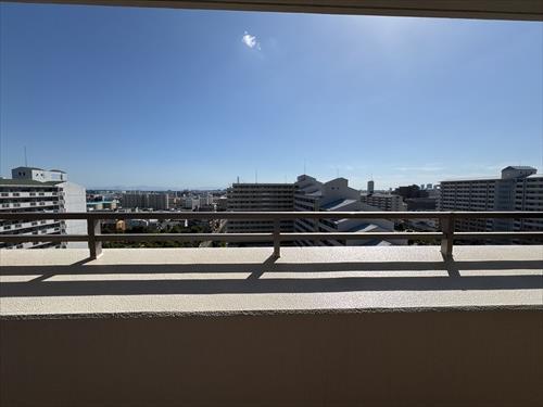 南東側バルコニーからの眺望