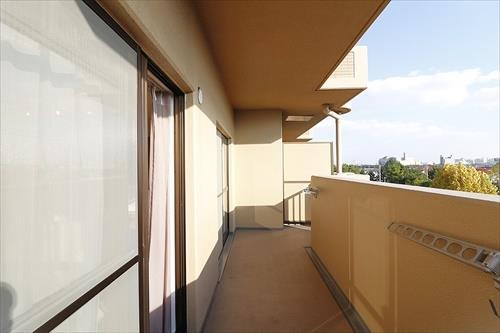 南西側バルコニー