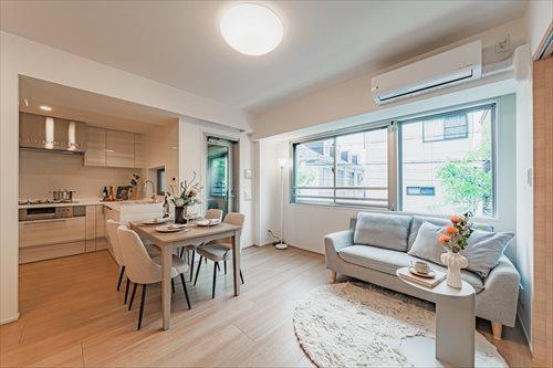 リビングダイニング(床暖房付き)