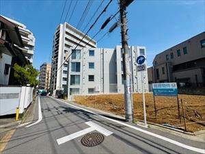 現地(対象地手前側2026年4月撮影)