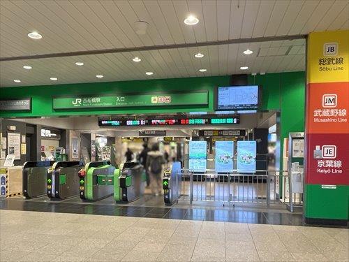 京葉線「西船橋」駅 780m