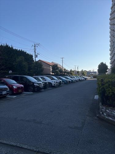 駐車場（2026年1月撮影）