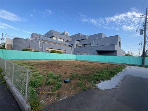 B区画現地から見た全体図