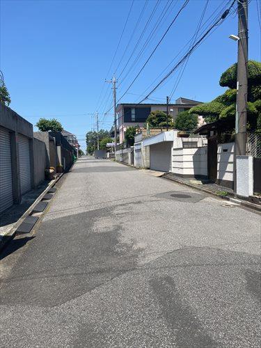 前面道路（2026年5月撮影）