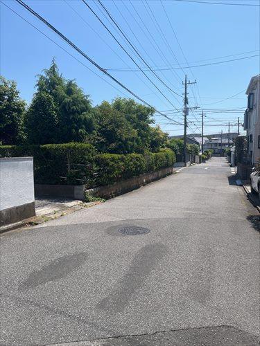 前面道路（2026年5月撮影）