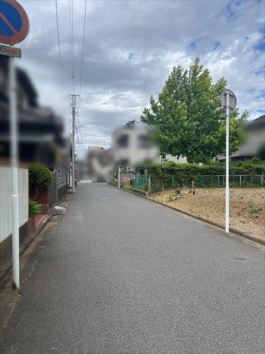 南側前面道路（2026年5月撮影）
