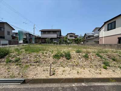 現地写真（※２号地は写真右側）