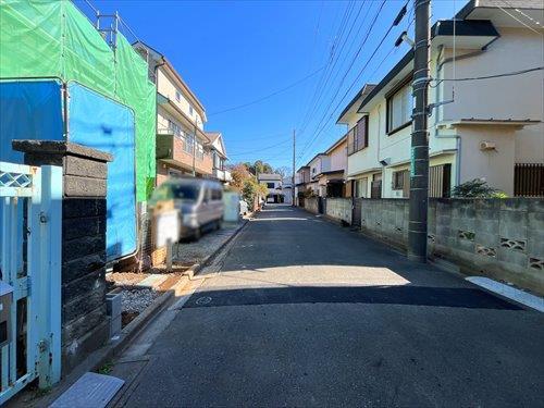 前面道路①(2026年2月撮影)