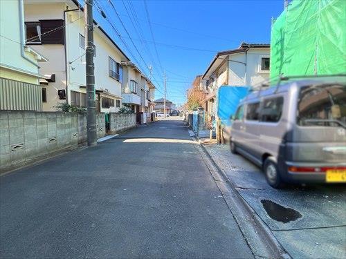 前面道路②(2026年2月撮影)