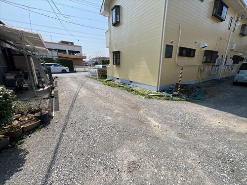 前面道路（2026年4月撮影）