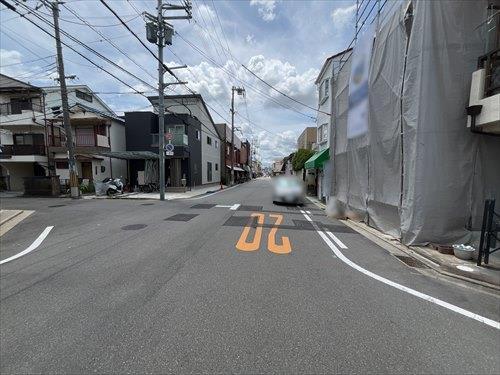 前面道路
