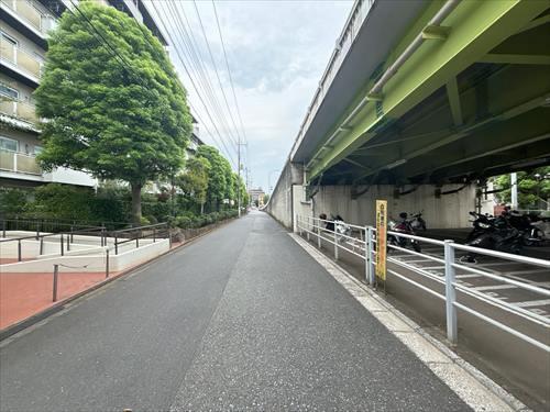 北東側道路（１）【2024年6月撮影】