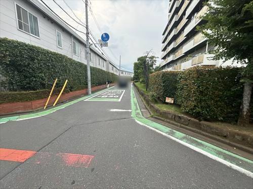 北西側道路（２）【2420年6月撮影】