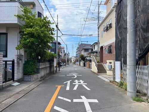 【前面道路2024年7月撮影】