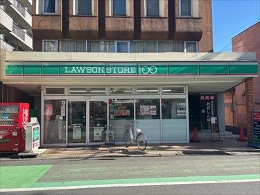 ローソンストア100まで440ｍ