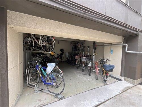 自転車置き場‐2026年3月撮影