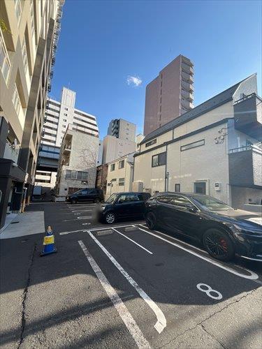 駐車場（2026年1月撮影）