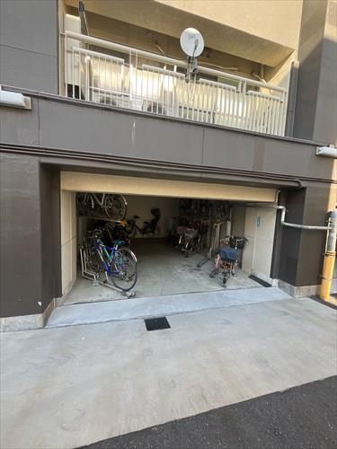 駐輪場（2026年1月撮影）