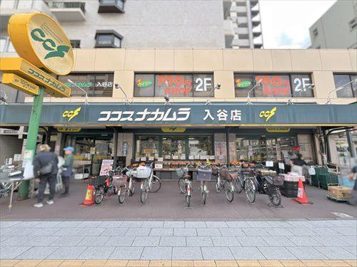 ココスナカムラ入谷店＆ダイソー-110m