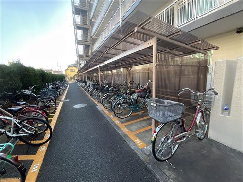 駐輪場(2026年3月撮影)