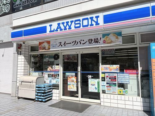 ローソン鶴屋町2丁目店まで70m