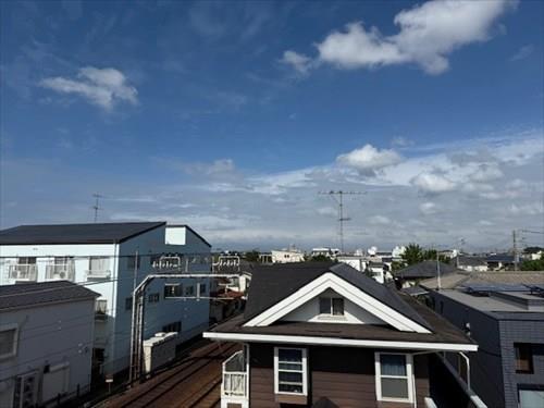 2階部分からの眺望(2025年9月撮影)