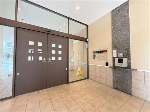 オートロック部分