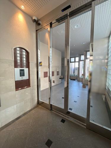 オートロック部分