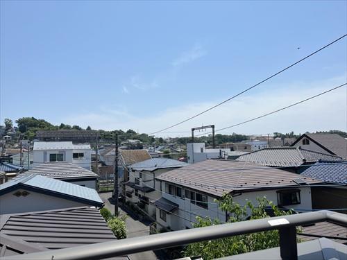 ルーフバルコニーからの眺望